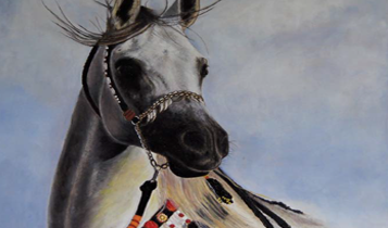 Horse Times Egypt: Equestrian Magazine :Articles :Art Siham Moharram
