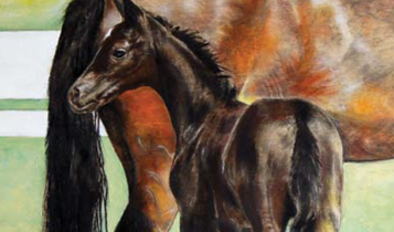 Horse Times Egypt: Equestrian Magazine :Articles :HORSES & ART SIHAM MOHARRAM