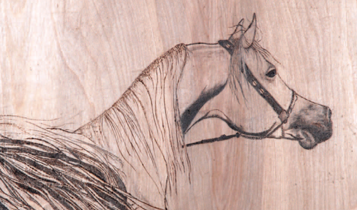 Horse Times Egypt: Equestrian Magazine :Articles :Horses And Art Wood Carvings