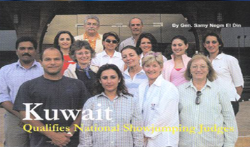 Horse Times Egypt: Equestrian Magazine :Articles :The Qualifications of the National Show Jumping Judges in Kuwait