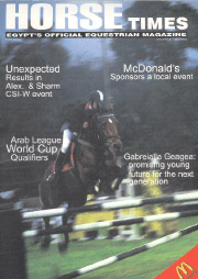 Horse Times Egypt: Equestrian Magazine :Issues :Issue No. 16