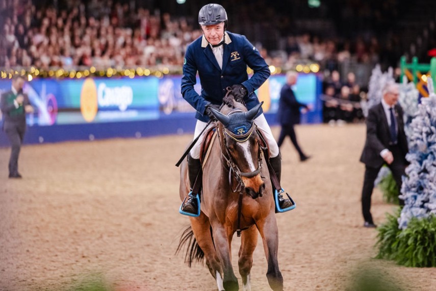 Horse Times Egypt: Equestrian Magazine :News :THE PRODIGY & THE PATRIARCH: PROUDLEY PULLS OFF THE PUISSANCE & WHITAKER SHARES THE SIX-BAR FINAL SPOILS AT THE 2025 LONDON INTERNATIONAL HORSE SHOW