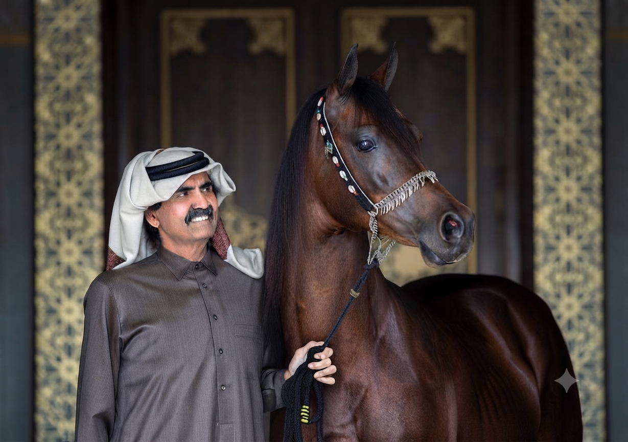 Horse Times Egypt: Equestrian Magazine :News :MOURNING HIS HIGHNESS SHEIKH HAMAD BIN KHALIFA AL THANI