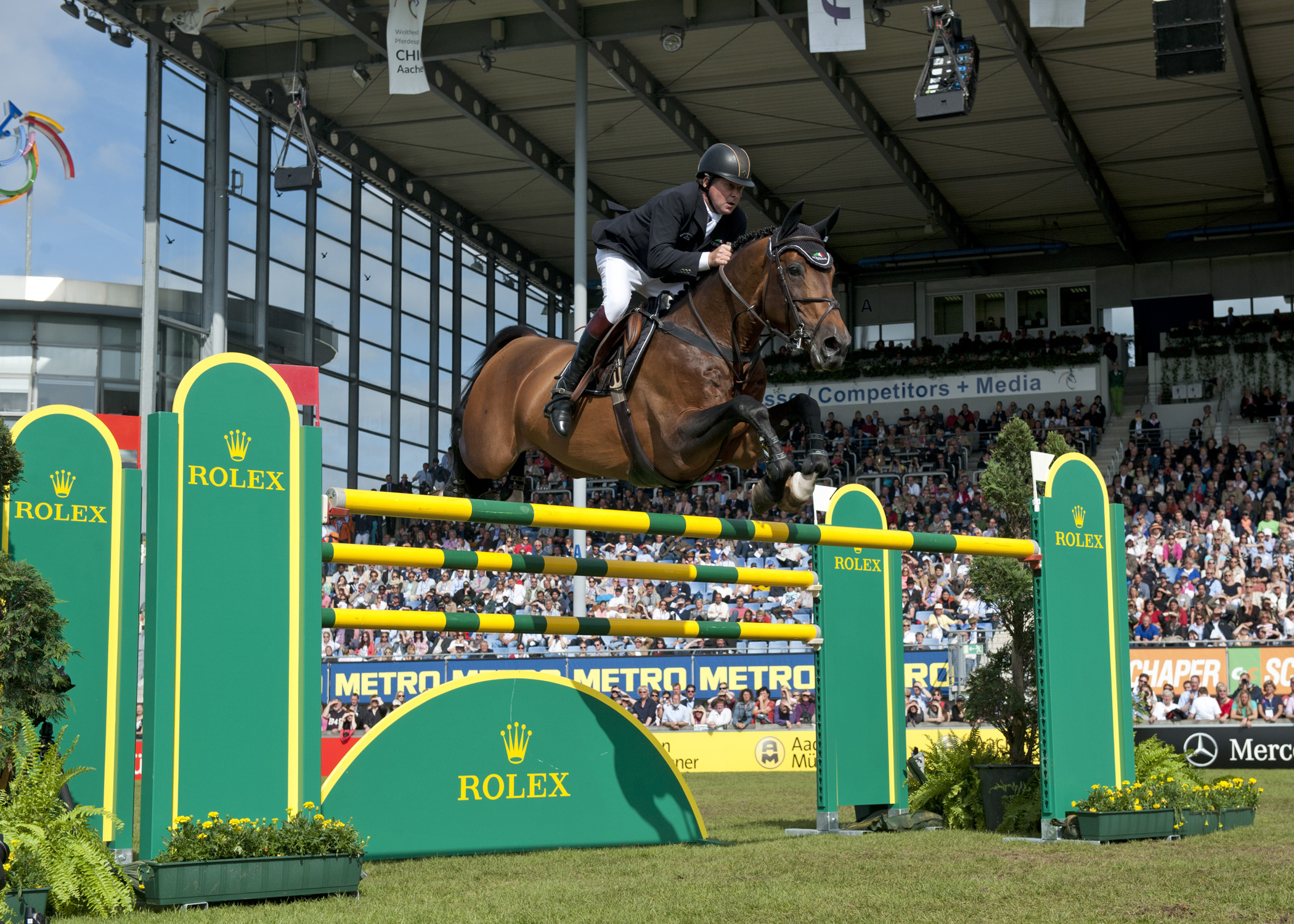 NICK SKELTON WINS THE ROLEX GRAND PRIX AT CHIO AACHEN & FIRST STAGE OF