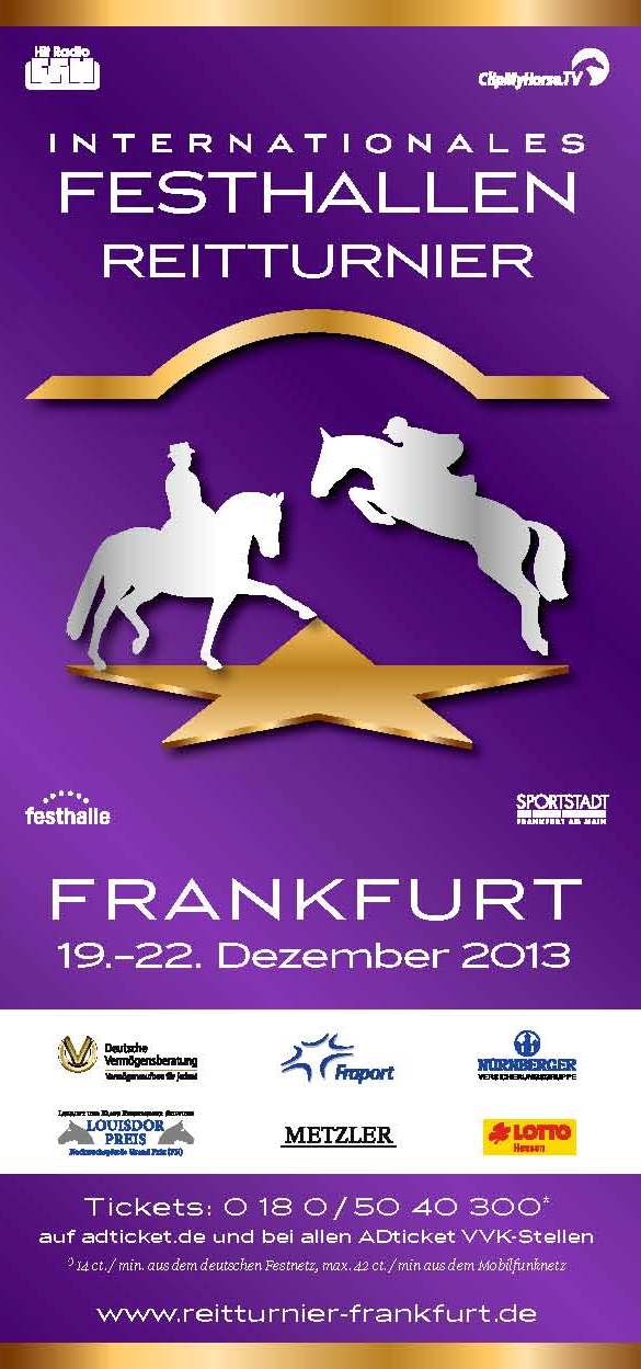 Horse Times Egypt: Equestrian Magazine :News :2013 INTERNATIONAL FESTHALLEN RIDING TOURNAMENT, FRANKFURT