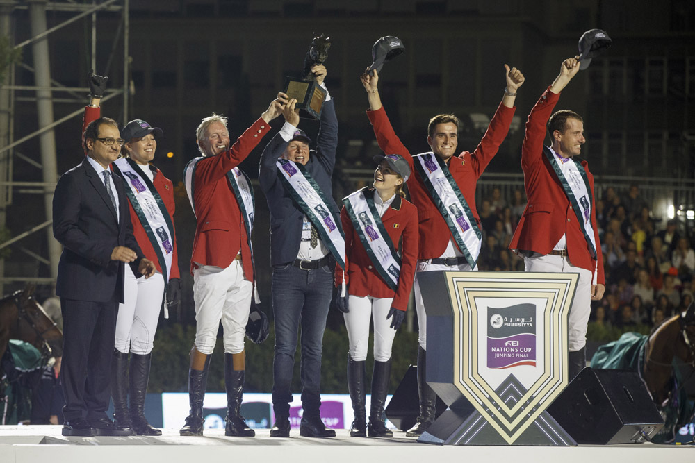 Horse Times Egypt: Equestrian Magazine :News :Belgians Take Furusiyya FEI Nations Cup Final As U.S. Finishes Fourth