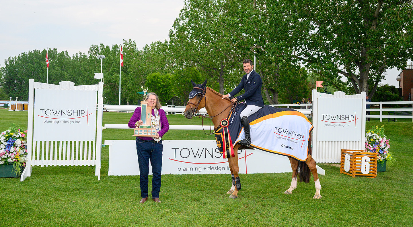 Horse Times Egypt: Equestrian Magazine :News :ANOTHER TOP THREE TAKE FOR THE IRISH AT THE TOWNSHIP PLANNING + DESIGN CUP AT SPRUCE MEADOWS