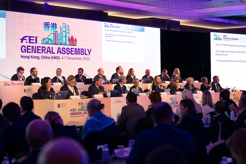 Horse Times Egypt: Equestrian Magazine :News :FEI GENERAL ASSEMBLY 2025 HONG KONG FINAL UPDATES