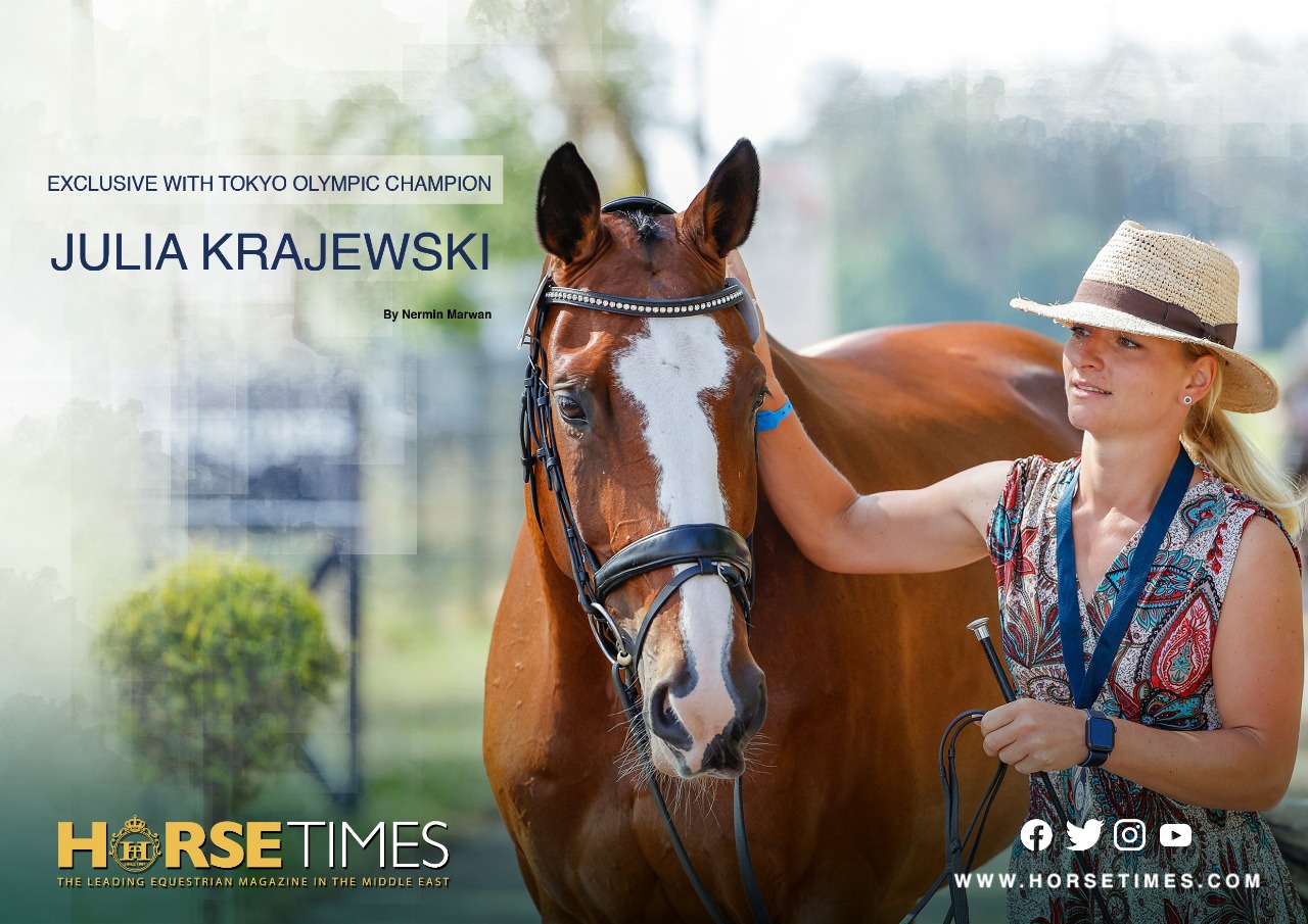 Horse Times Egypt: Equestrian Magazine :Articles :EXCLUSIVE WITH TOKYO OLYMPIC CHAMPION JULIA KRAJEWSKI