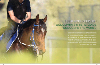 Horse Times Egypt: Equestrian Magazine :Articles :DUBAI WORLD CUP 2021 GODOLPHIN’S MYSTIC GUIDE CONQUERS THE WORLD