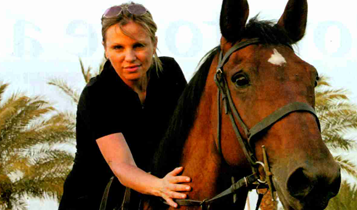 Horse Times Egypt: Equestrian Magazine :Articles :Horses & Celebrities: interview with Egyptian actress Shereen Reda