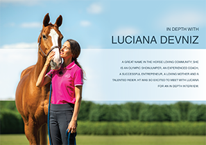 Horse Times Egypt: Equestrian Magazine :Articles :IN DEPTH WITH LUCIANA DENIZ