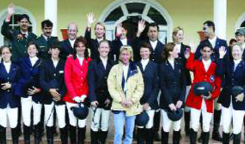 Horse Times Egypt: Equestrian Magazine :Articles :Ina in Osnabruecker Land: International Riders Festival