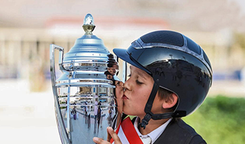 Horse Times Egypt: Equestrian Magazine :Articles :JUNIOR PROFILES YASSIN KHALIFA
