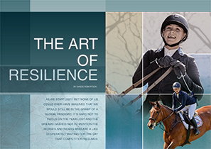 Horse Times Egypt: Equestrian Magazine :Articles :SANDIE ROBERTSON THE ART OF RESILIENCE                             