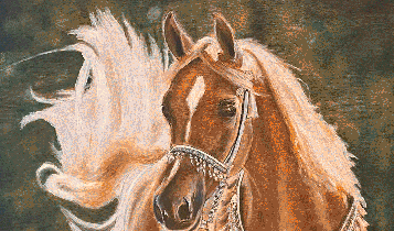 Horse Times Egypt: Equestrian Magazine :Articles :SIHAM MOHARRAM ART 