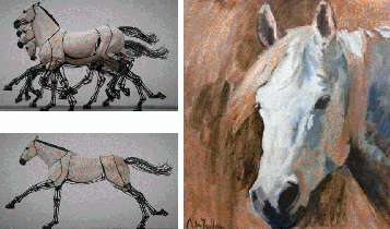 Horse Times Egypt: Equestrian Magazine :Articles :TWO ARGENTINE VISIONS AT THE OSBORNE STUDIO GALLERY 
