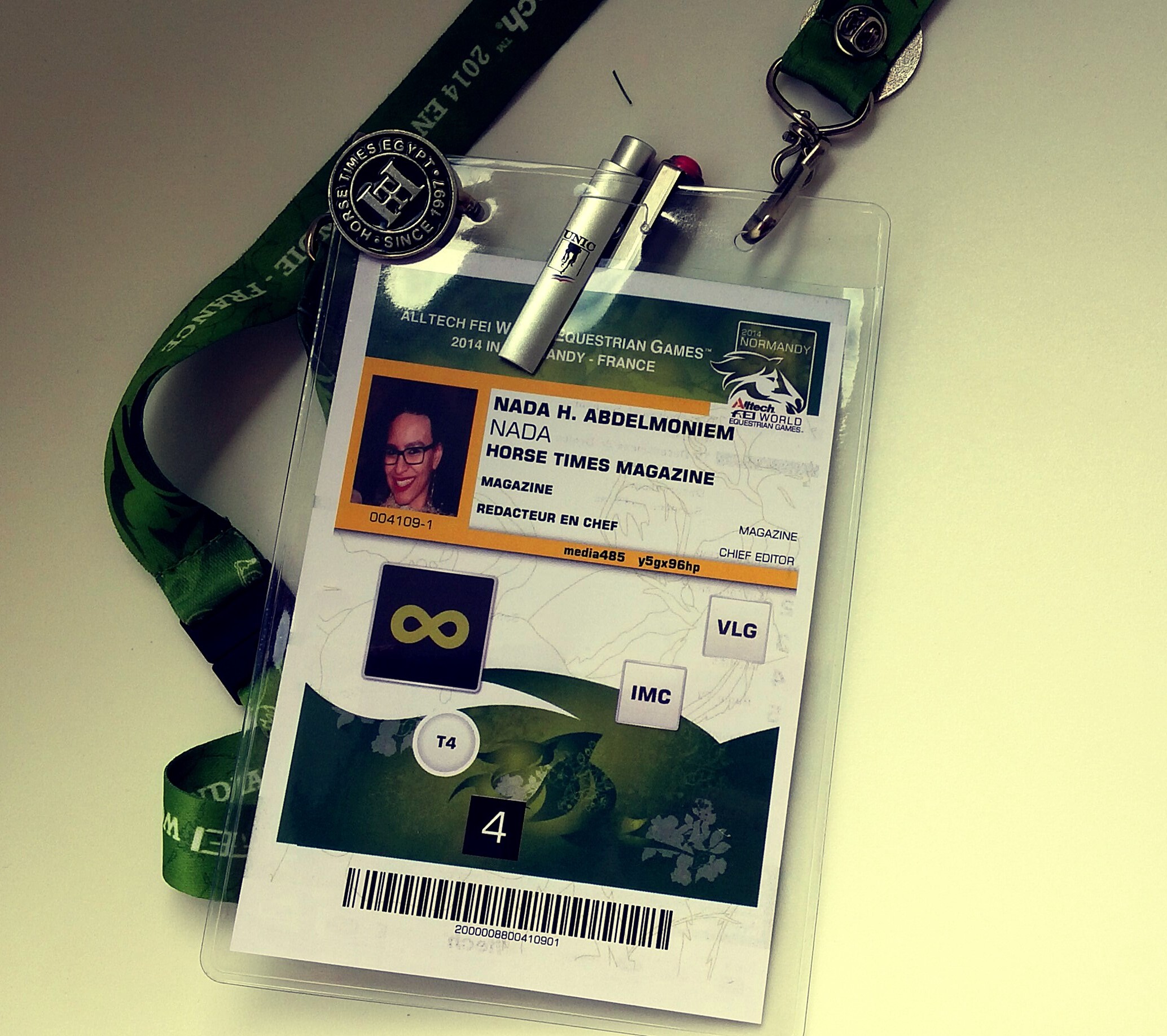 Horse Times Egypt: Equestrian Magazine :HorseTimes Blog :Nada aux Jeux Équestres Mondiaux: les aventures d'une Soudanaise en Normandie - 2 