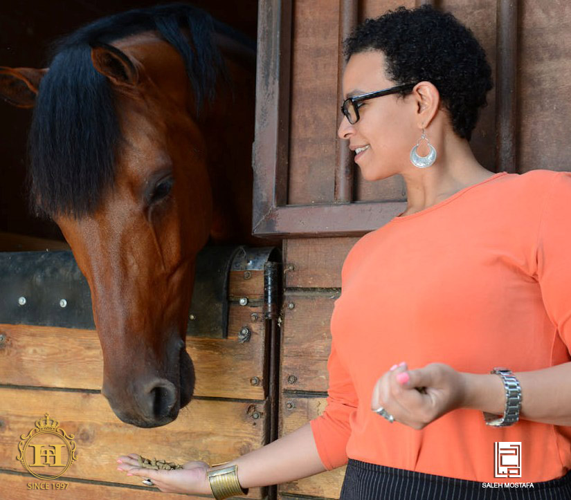 Horse Times Egypt: Equestrian Magazine :HorseTimes Blog :Nada aux Jeux Équestres Mondiaux: les aventures d'une Soudanaise en Normandie - 1