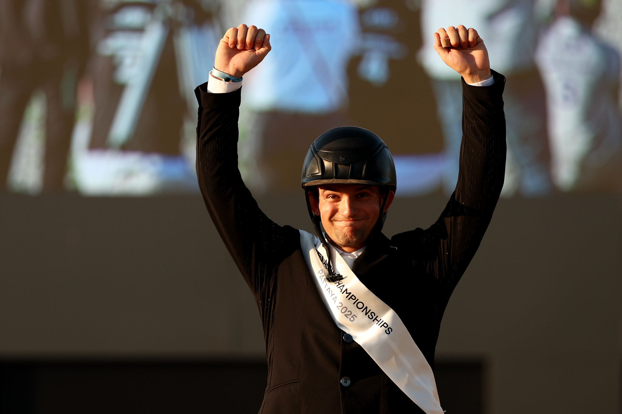 Horse Times Egypt: Equestrian Magazine :News :PALESTINE’S SHCHIBRIK CRACKS THE CODE: INDIVIDUAL MEDALS DECIDED IN THRILLING ASIAN JUMPING CHAMPIONSHIP FINAL