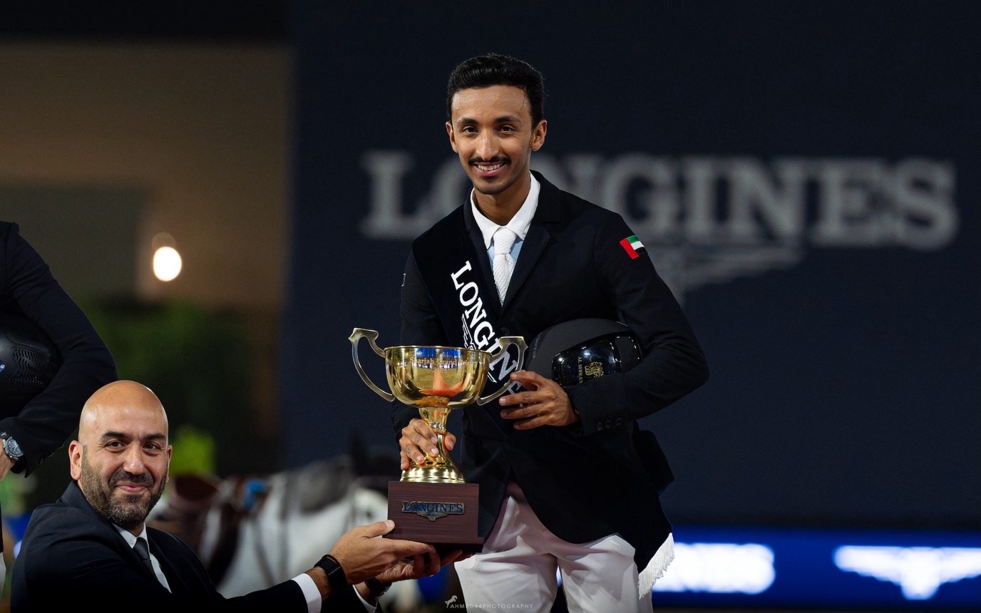 Horse Times Egypt: Equestrian Magazine :News :OMAR AL MARZOOQI SEALS VICTORY IN CSI3* SHARJAH GRAND PRIX PRESENTED BY LONGINES