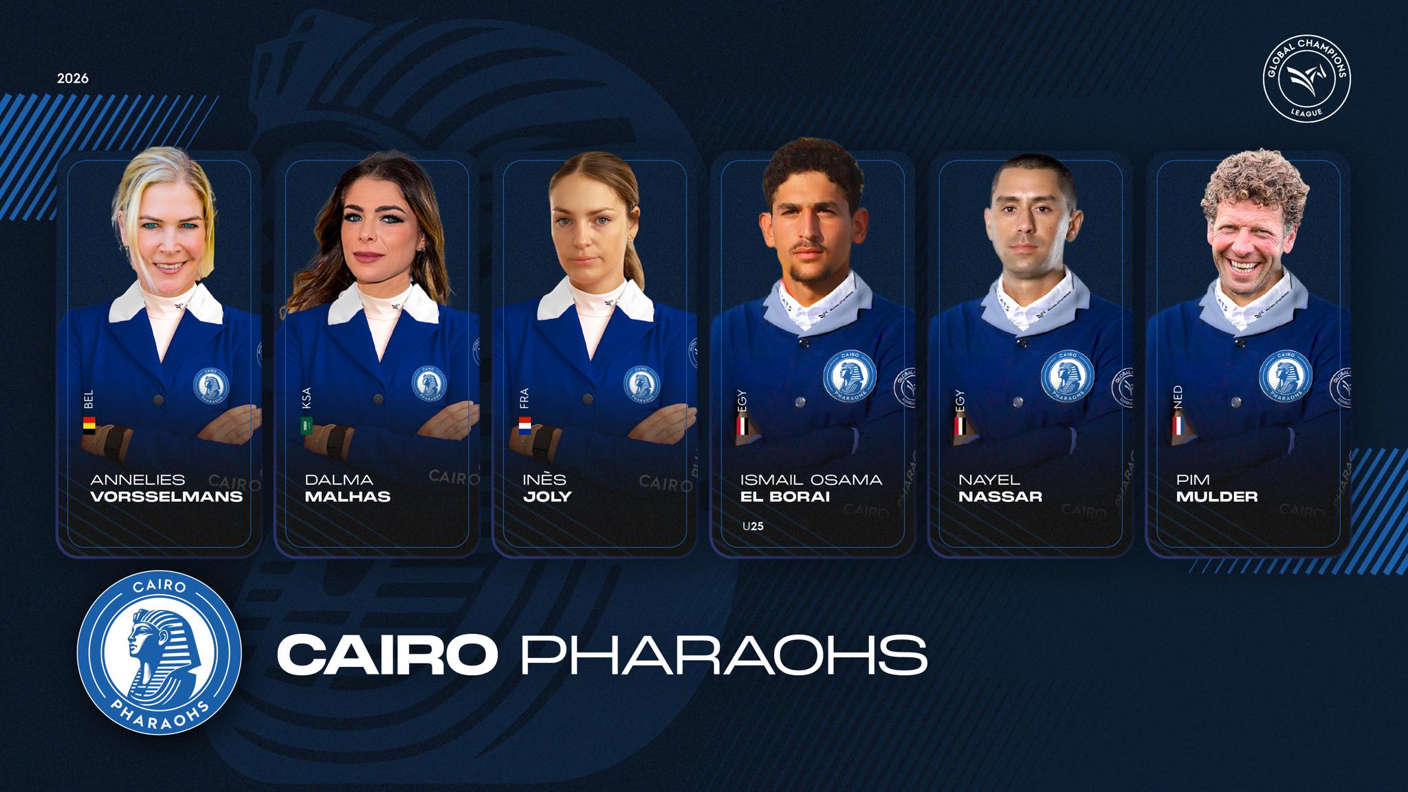 Horse Times Egypt: Equestrian Magazine :News :NAYEL NASSAR & ISMAIL EL BORAIE PART OF NEW GLOBAL CHAMPIONS LEAGUE TEAM