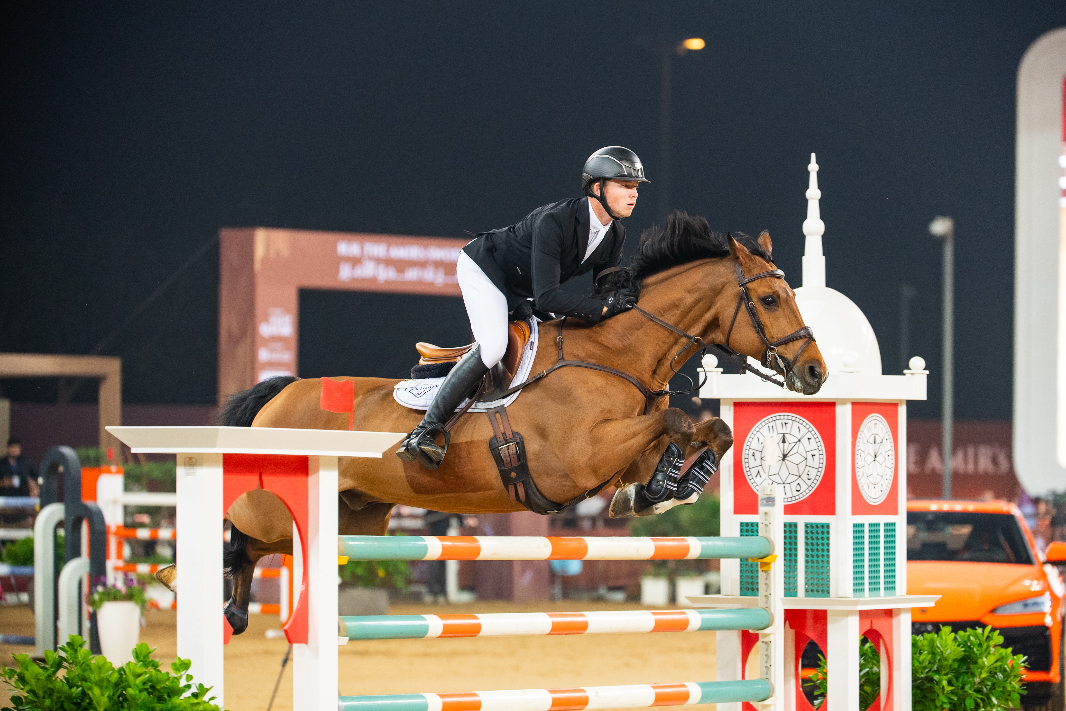Horse Times Egypt: Equestrian Magazine :News :HARRY CHARLES HOOKS THE CSI5* PRIX HERMÈS SELLIER CLASS AT HH THE AMIR'S SWORD IN DOHA