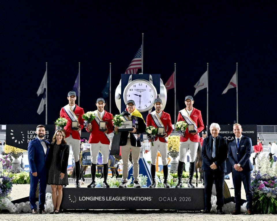 Horse Times Egypt: Equestrian Magazine :News :GERMANY CLAIMS $770,000 LONGINES LEAGUE OF NATIONS IN OCALA