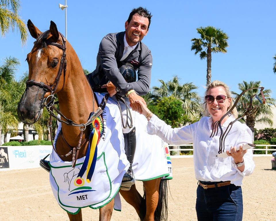 Horse Times Egypt: Equestrian Magazine :News :SERGIO ALVAREZ MOYA & NO NONSENSE TOP THE OLIVA NOVA BEACH & GOLF RESORT GRAND PRIX AT SPRING MET IV 2026