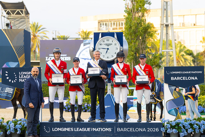 Horse Times Egypt: Equestrian Magazine :News :GERMANY SEAL LONGINES LEAGUE OF NATIONS™ TITLE IN BARCELONA JUMP-OFF