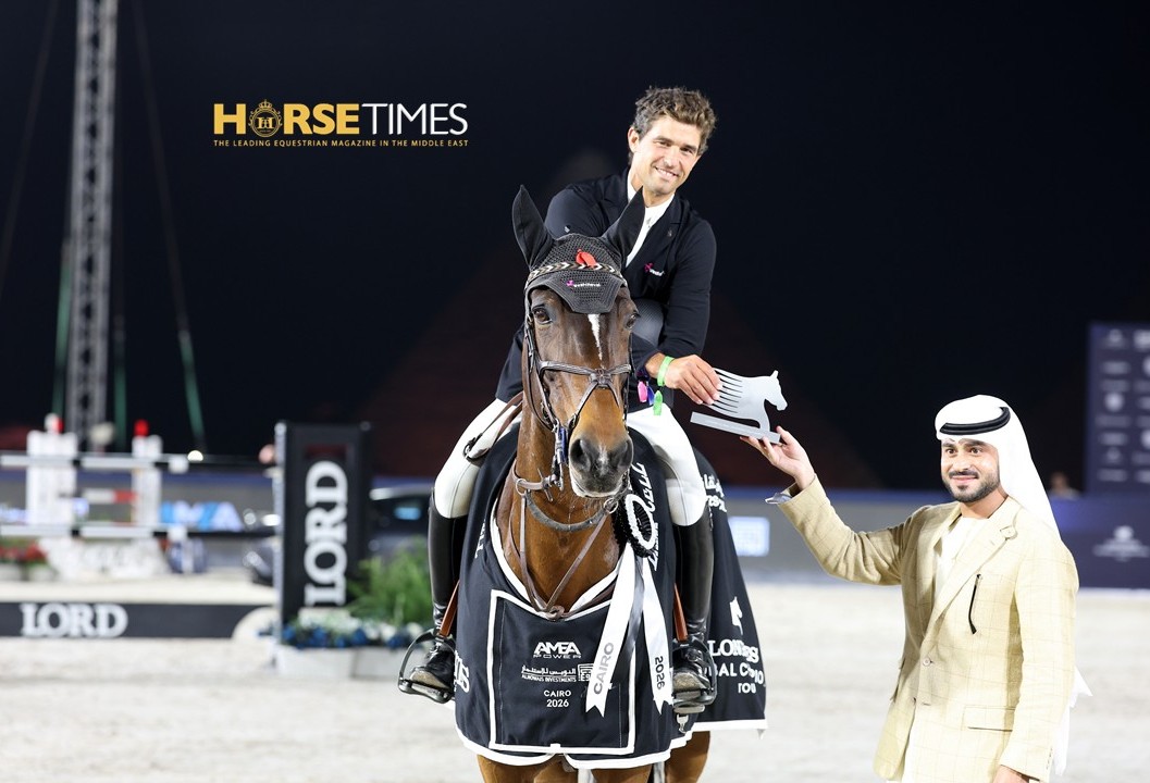 Horse Times Egypt: Equestrian Magazine :News :VICTOR BETTENDORF WINS UNDER THE PYRAMIDS OF GIZA AT LONGINES GLOBAL CHAMPIONS TOUR OF CAIRO