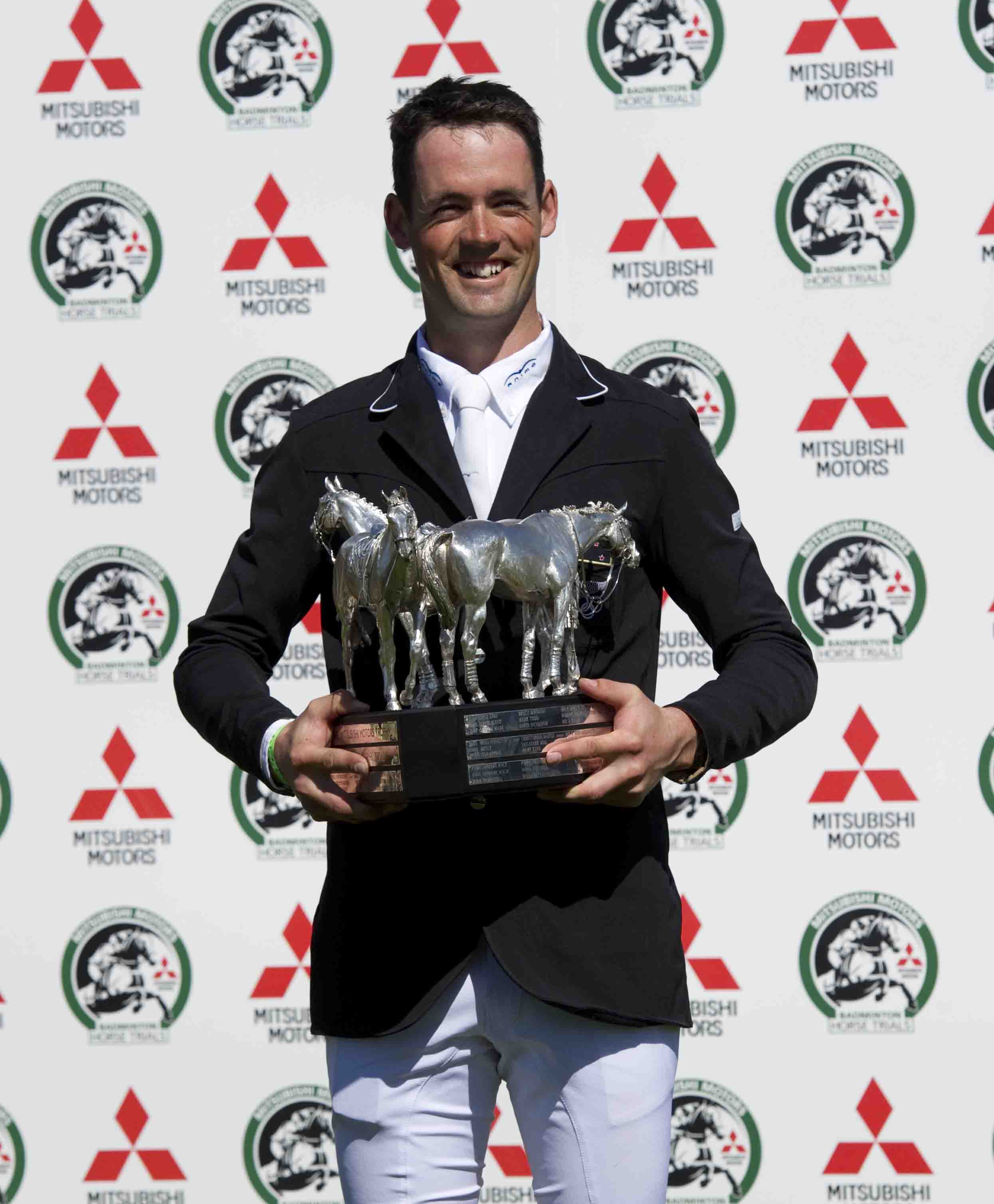 Horse Times Egypt: Equestrian Magazine :News :JONATHAN PAGET WINS THE 2013 MITSUBISHI MOTORS BADMINTON HORSE TRIALS  