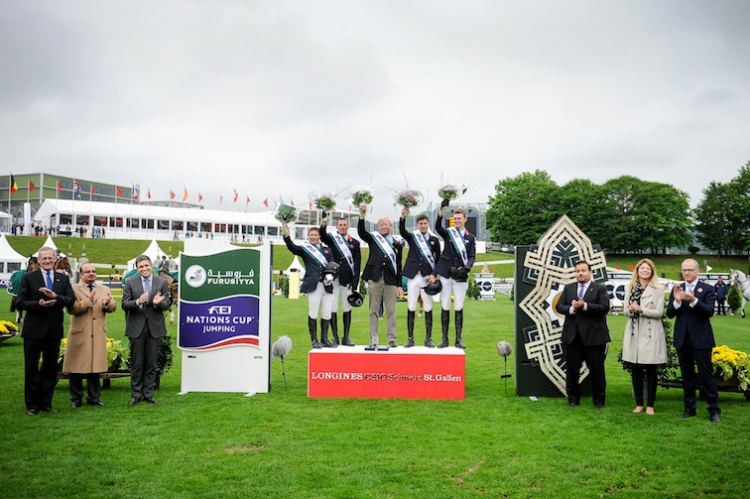 Horse Times Egypt: Equestrian Magazine :News :BRITISH PIP SPANISH IN CLOSE-FOUGHT FIGHT FOR FURUSIYYA HONOURS AT ST GALLEN