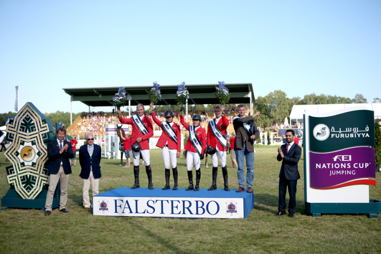 Horse Times Egypt: Equestrian Magazine :News :SURPRISE WIN FOR GERMANY IN GRIPPING FURUSIYYA QUALIFIER AT FALSTERBO