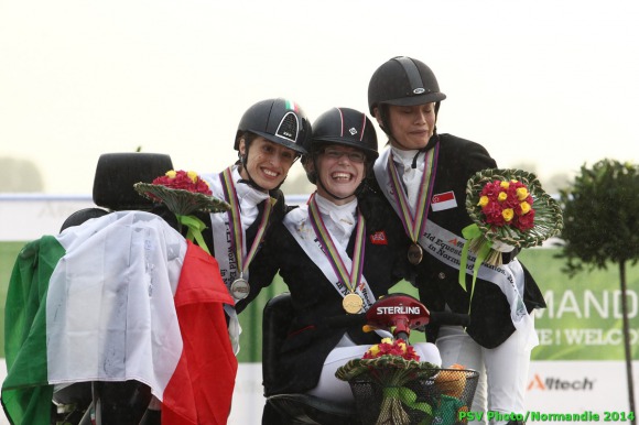 Horse Times Egypt: Equestrian Magazine :News :CHRISTIANSEN WINS HER FOURTH WORLD TITLE IN PARA-DRESSAGE AT THE ALLTECH FEI WORLD EQUESTRIAN GAMES 2014 IN NORMANDY