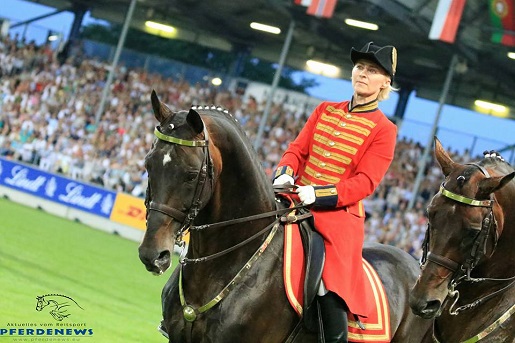 Horse Times Egypt: Equestrian Magazine :News :Opened Equestrian Championships Aachen 2015 with a great show: Big Feelings