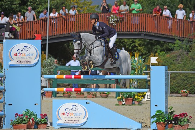 Horse Times Egypt: Equestrian Magazine :News :Sweden takes over the lead in the Young Riders: Eline Petersson roared in time jumping all of them