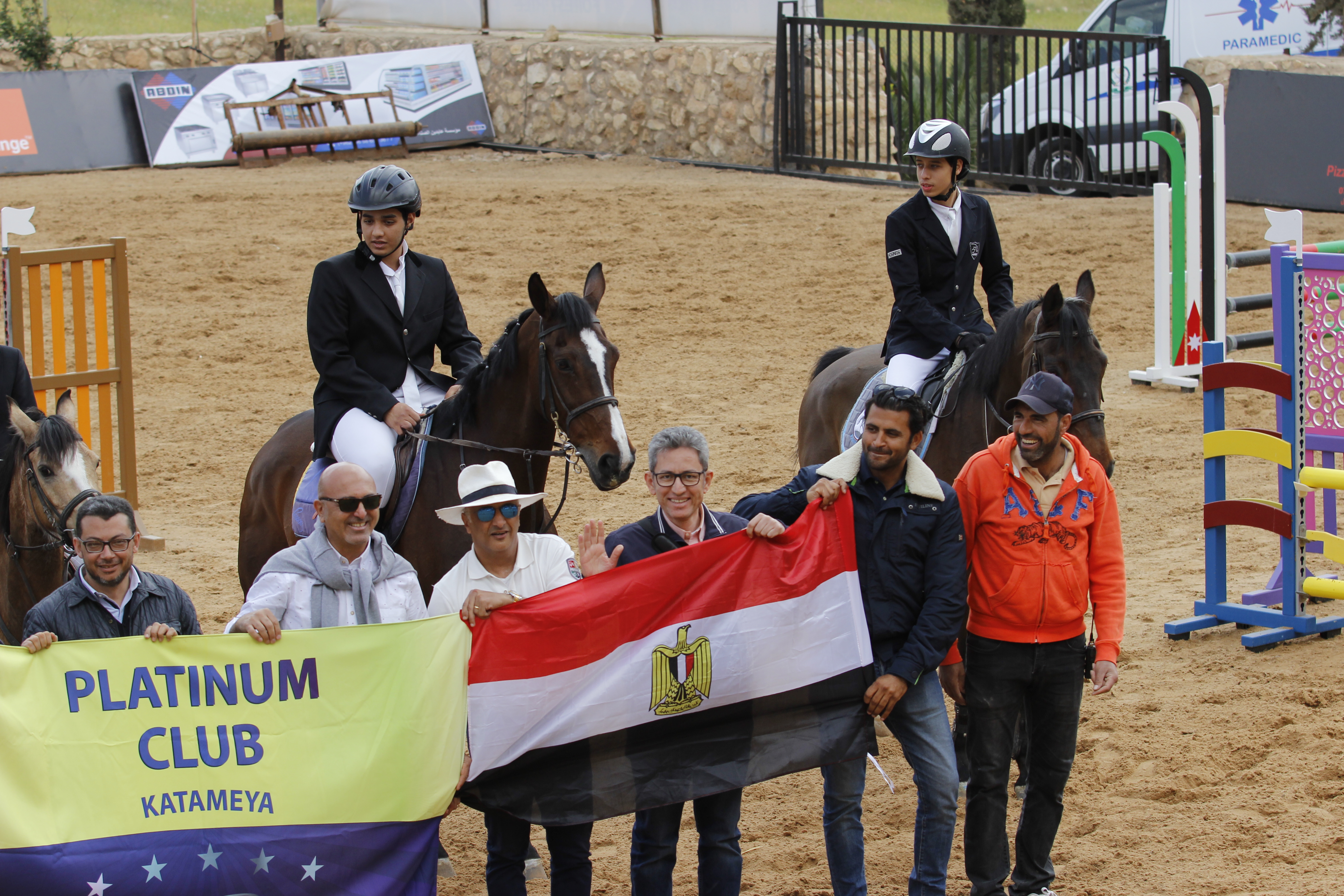 Horse Times Egypt: Equestrian Magazine :News : AMMAN FRIENDLY INTERNATIONAL CLUB S COMPETITIONS 2018 ZIAD TAREK HEMIDA OF PLATINUM CLUB EGYPT CLINCHES THE GOLD 