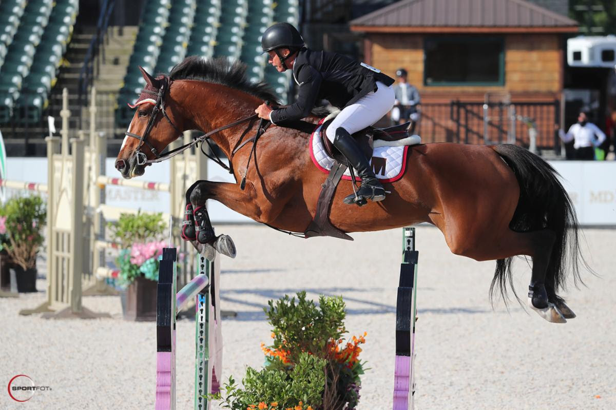 Horse Times Egypt: Equestrian Magazine :News :Todd Minikus & Amex Z Secure Back-to-back Victories at Tryon Summer 1   