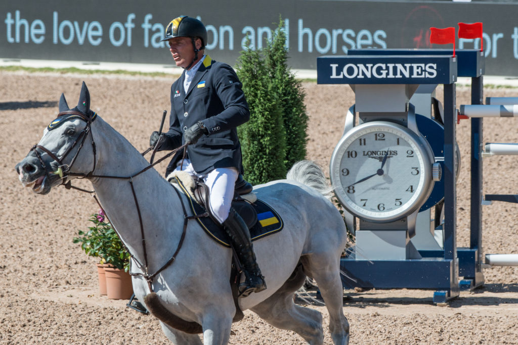 Horse Times Egypt: Equestrian Magazine :News :Rene Tebbel conquers Mannheim's 1.50m main class