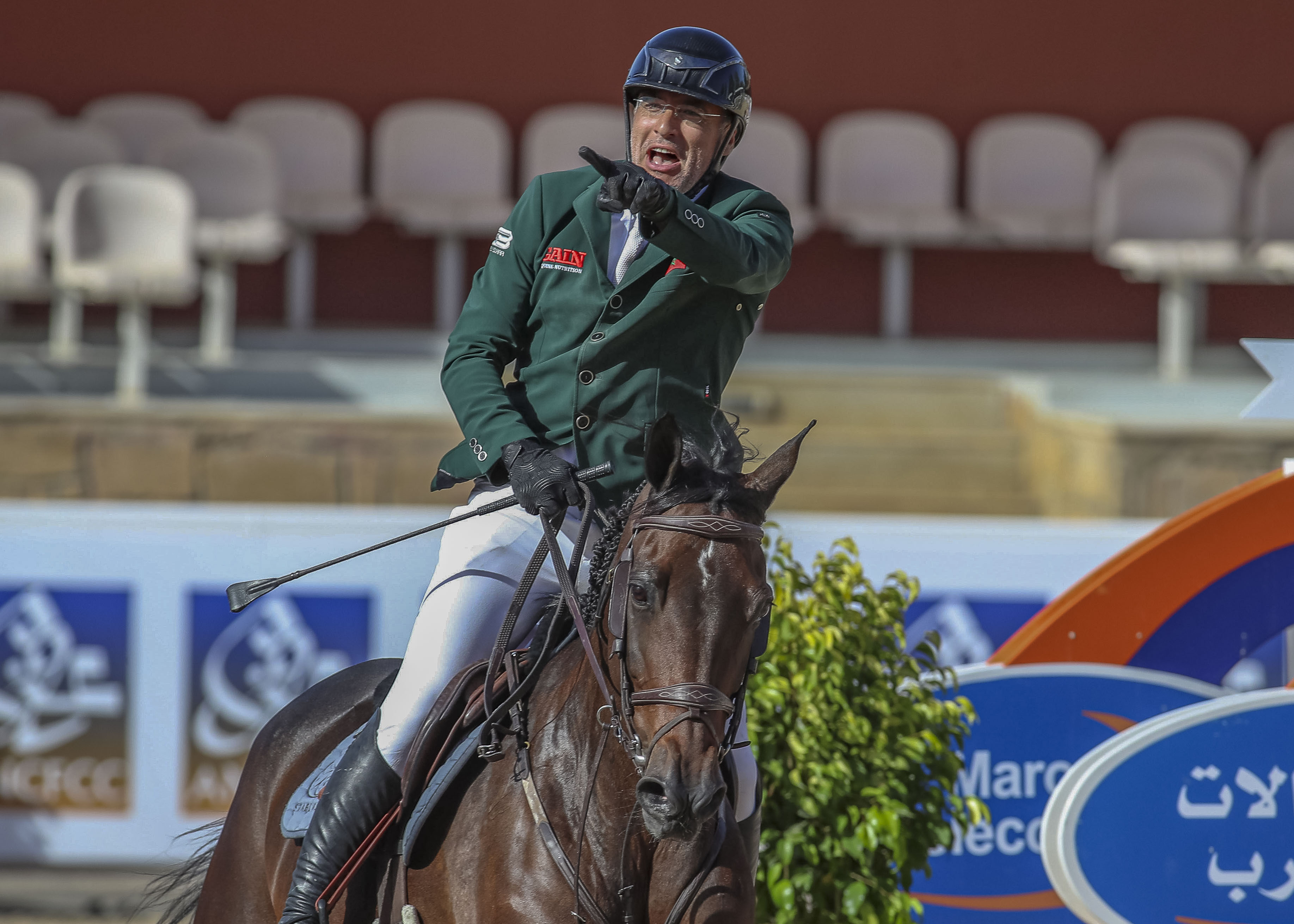 Horse Times Egypt: Equestrian Magazine :News :Moroccan Show Jumping on Fire!