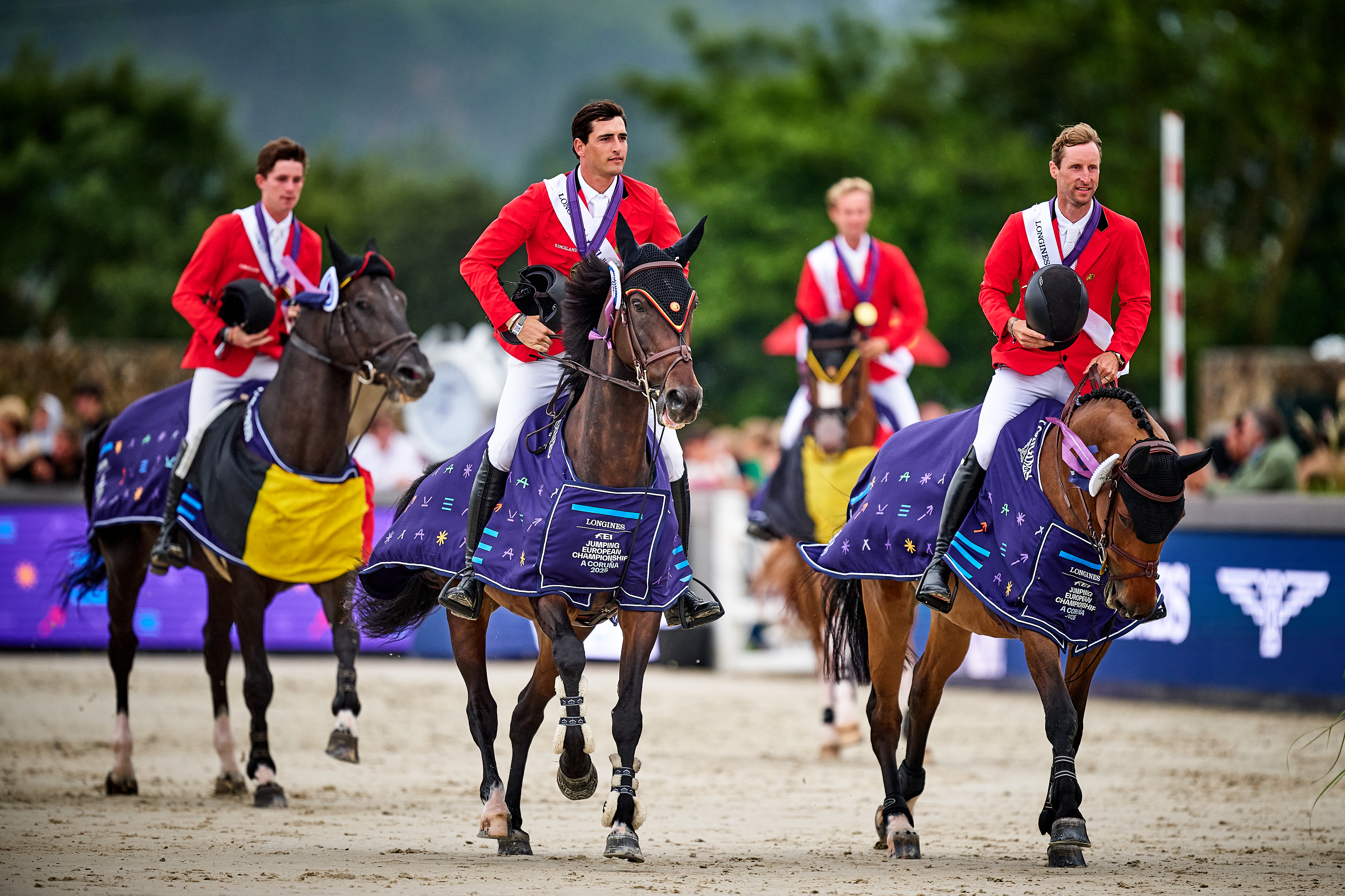 Horse Times Egypt: Equestrian Magazine :News :BELGIANS BECOME BRAND NEW EUROPEAN SHOWJUMPING CHAMPIONS IN A CORUNA