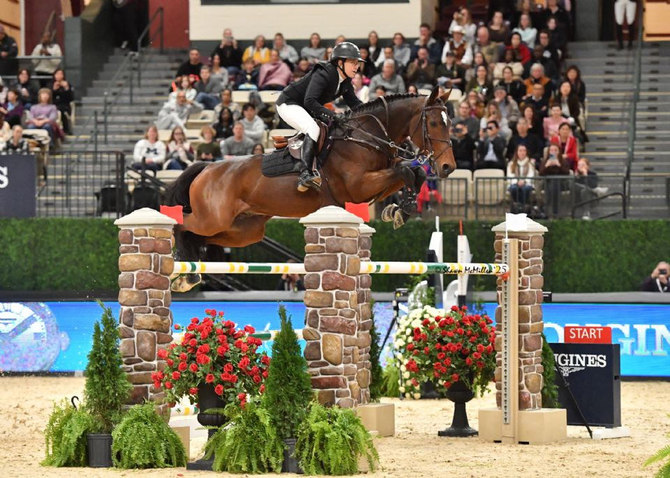 Horse Times Egypt: Equestrian Magazine :News :LAURA KRAUT SHINES IN GRAND PRIX VICTORY AT 2025 WASHINGTON INTERNATIONAL HORSE SHOW